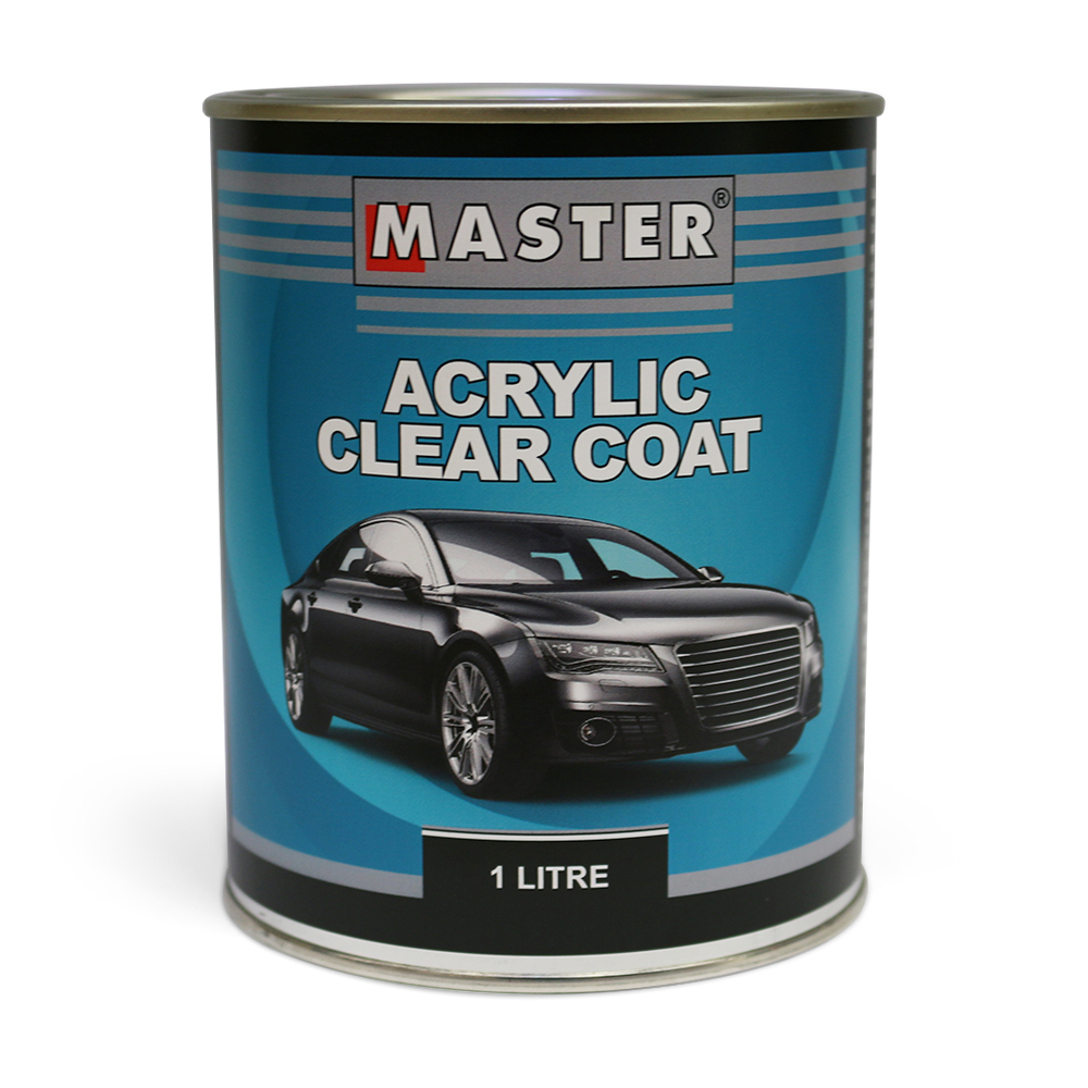 Master Acrylic Lacquer Clear Coat 1L